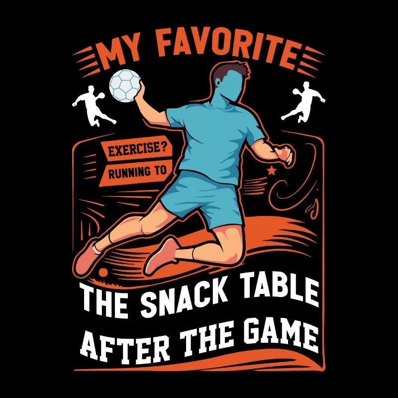 Mon exercice préféré ? Courant vers la table de collation un