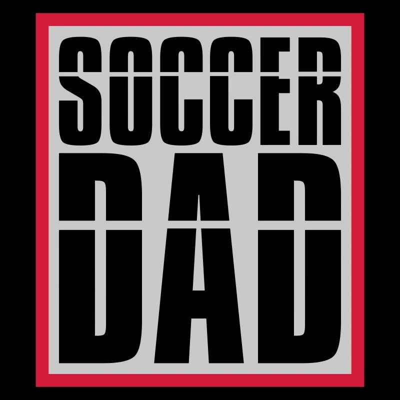 Cool Soccer Dad Logo