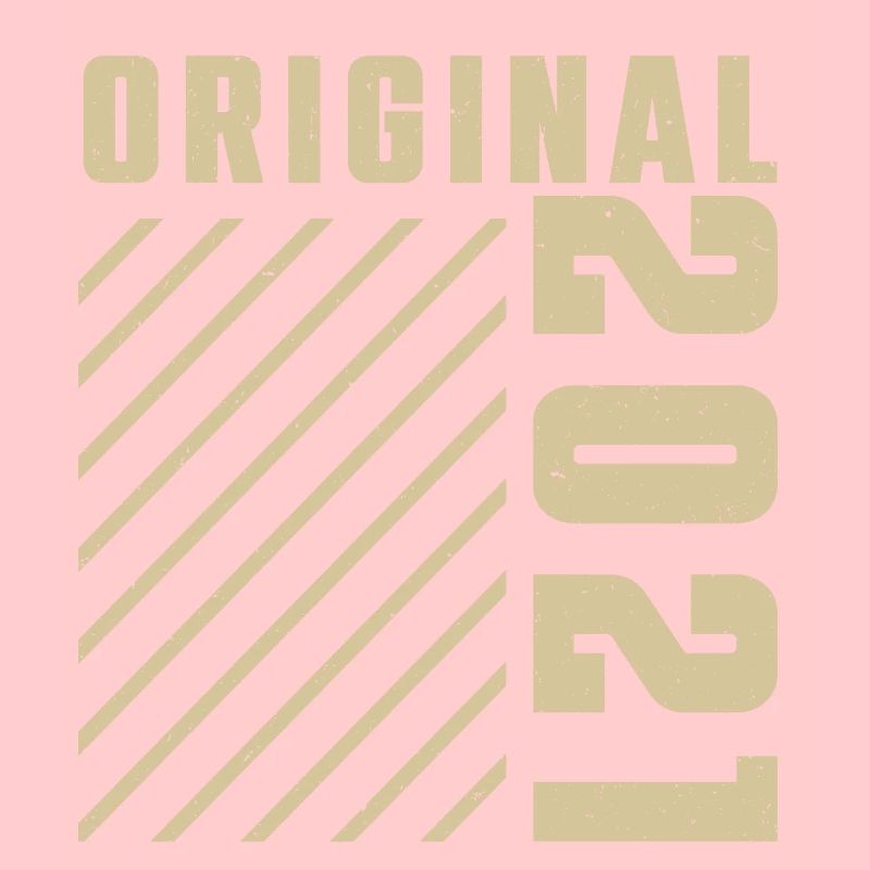 Original 2021 Authentic 2021 Vintage Bursdag