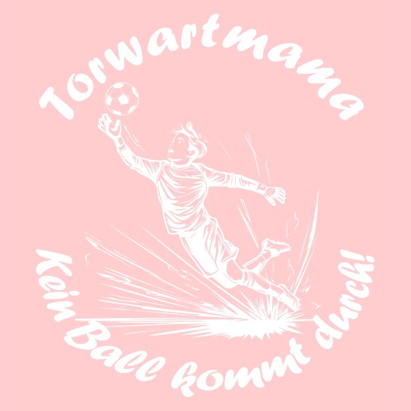 Torwart Mama - weiß