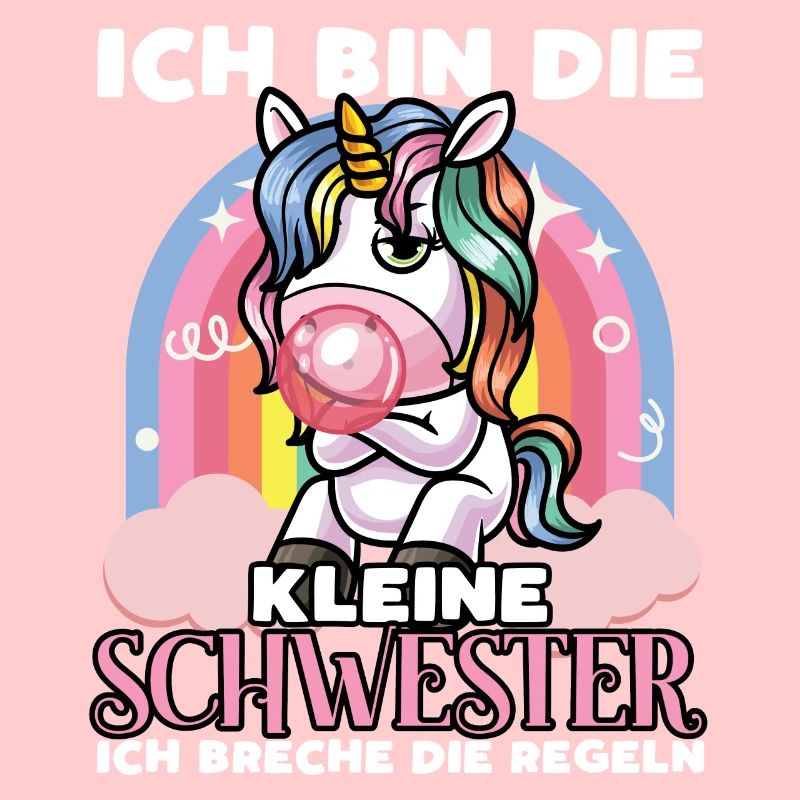 Ich bin die Kleine Schwester Geschwister Mädchen