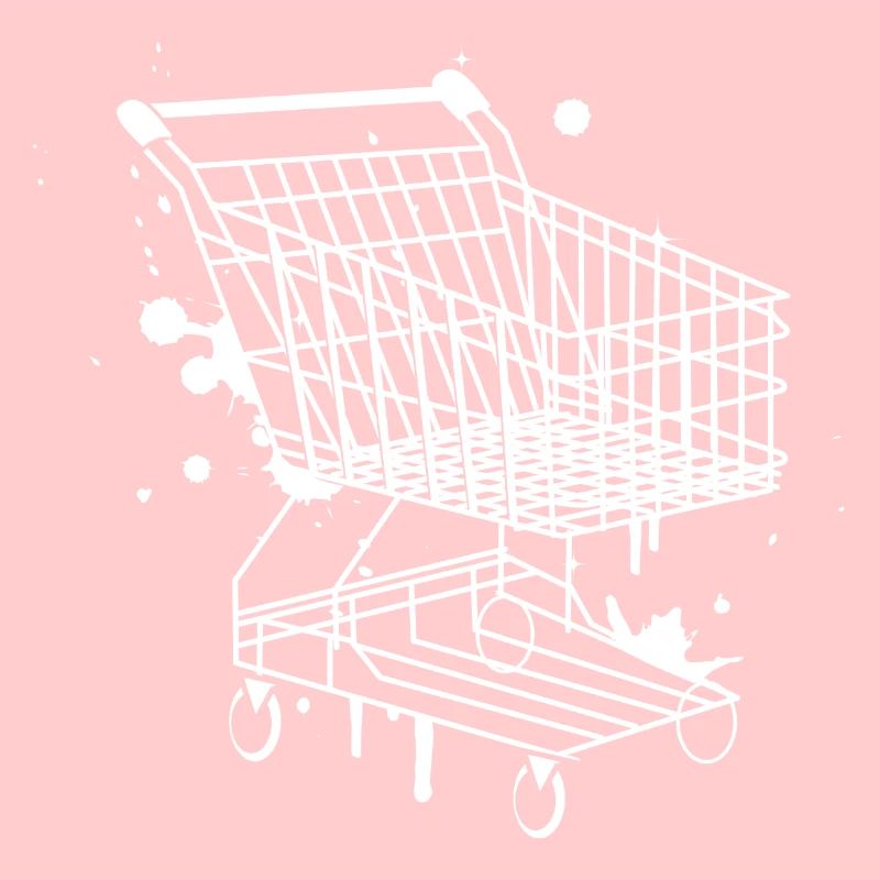 Panier d'achat graffiti