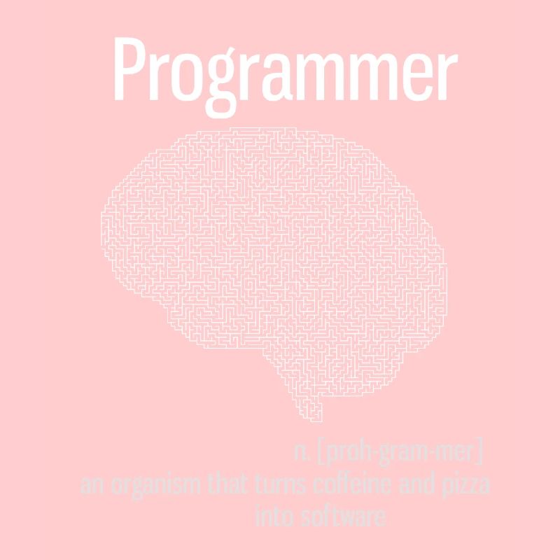 programmer brain pc informatik definition pizza lo