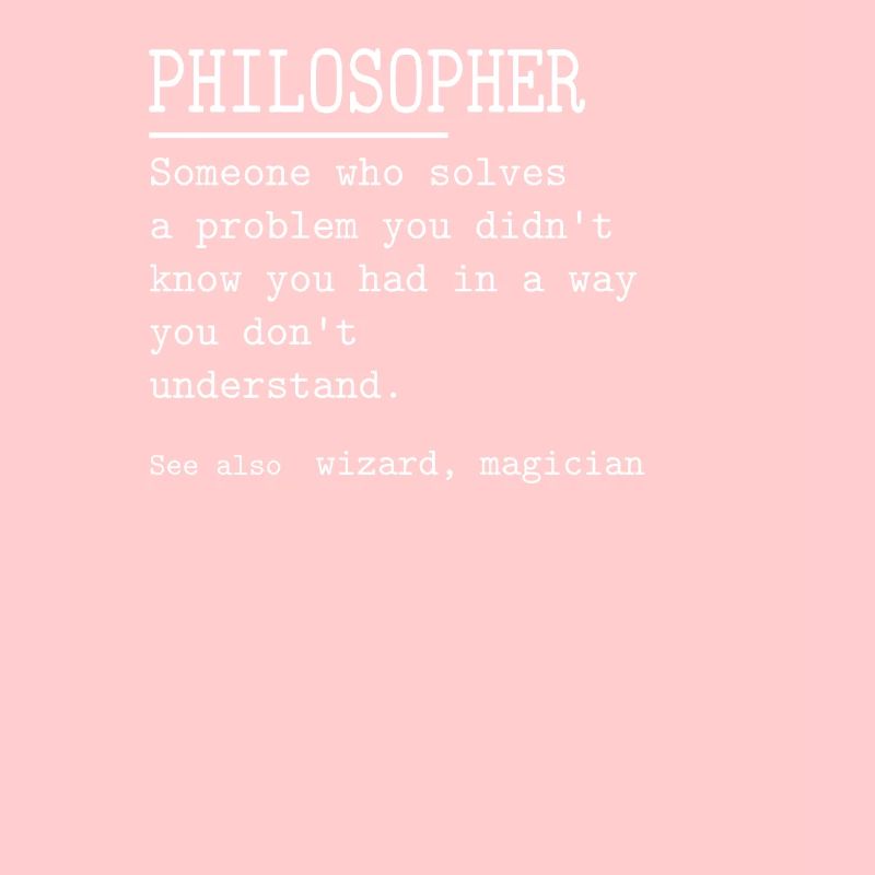 PHILOSOPHE