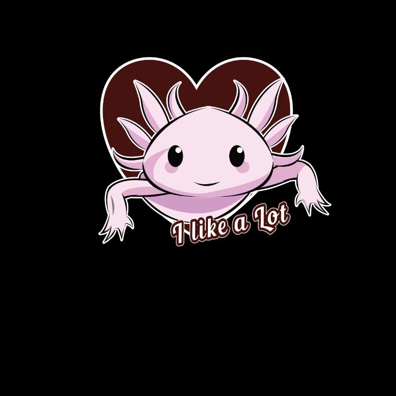 I like a lot. Axolotl, Geschenkidee