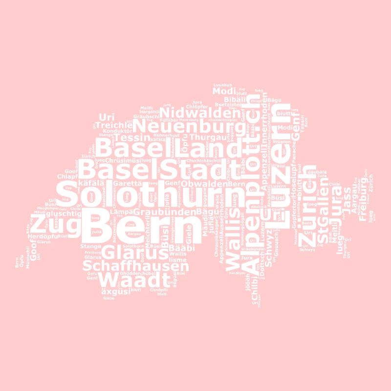 Switzerland dialect white