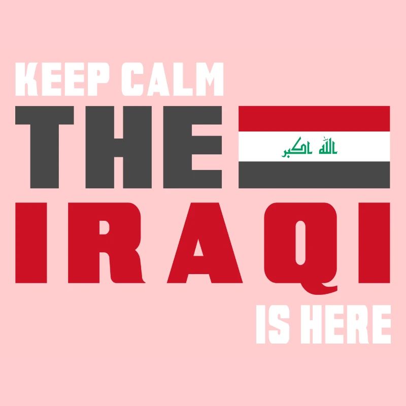 Drapeau Irak Keep Calm