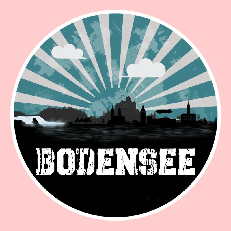 Bodensee Blue Hour Skyline