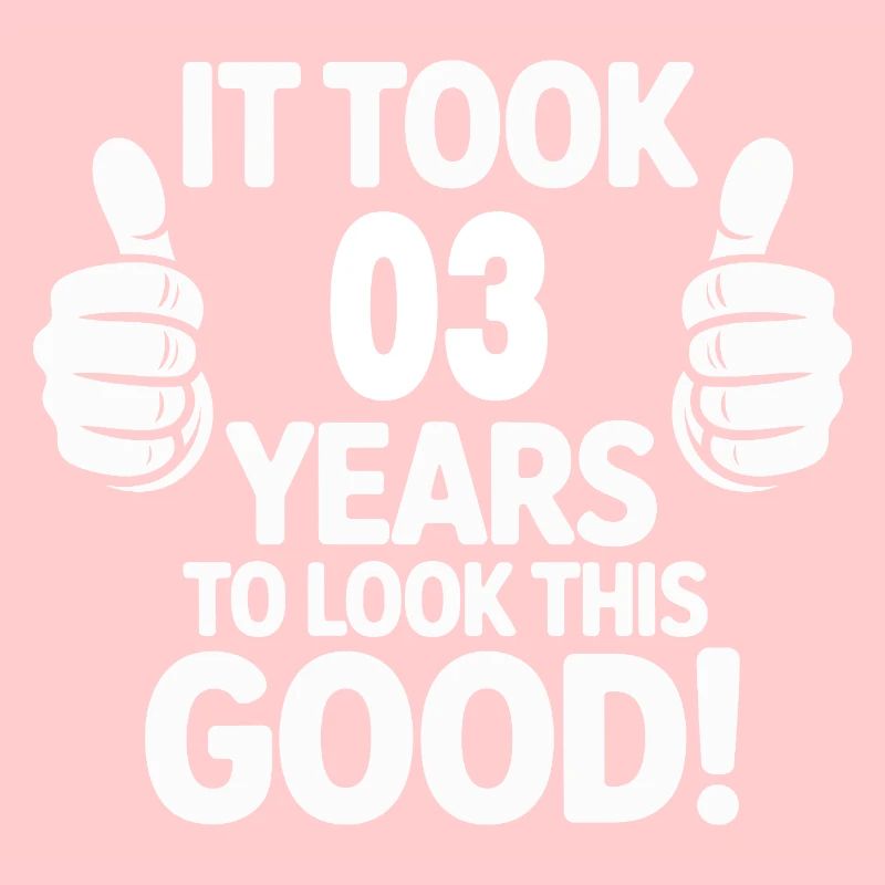 Conception de t-shirt de célébration du 3e anniversaire