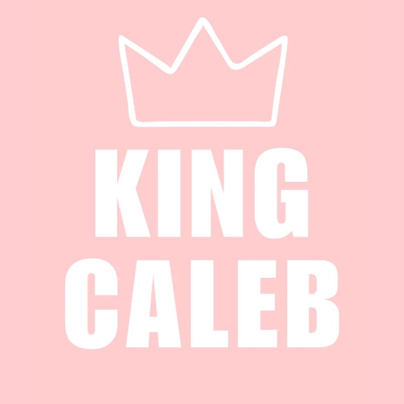 King Caleb Crown Shirt – Name beginnt mit C