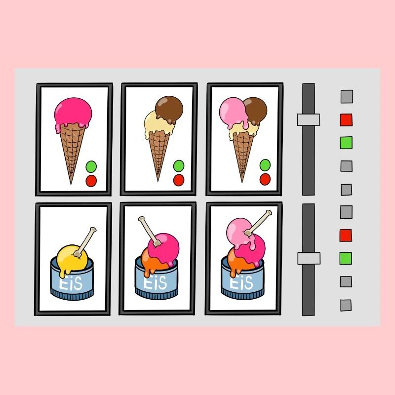 Eiscreme-Maschine