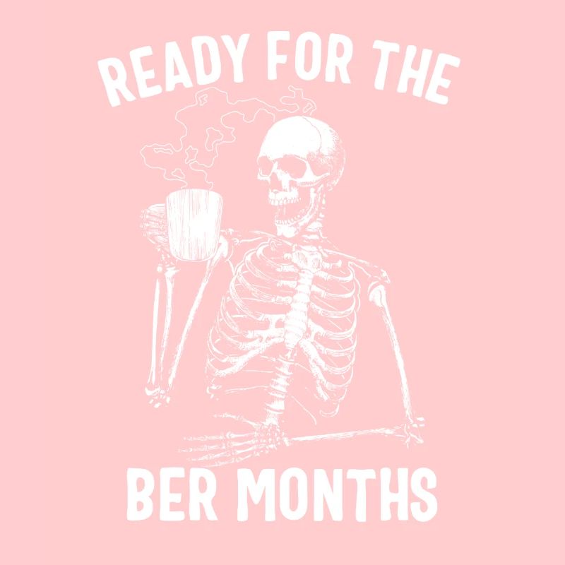 Männer bereit für die Ber Monate Skeleton Coffee