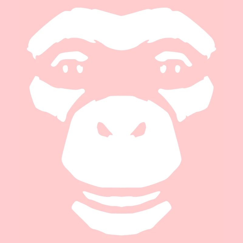 Monkey Face – Style primate de la jungle sauvage