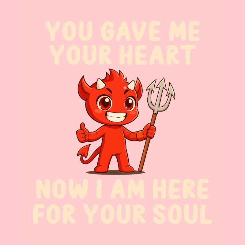 Devilish love message