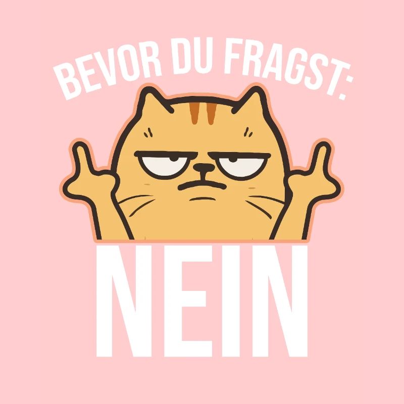 Mittelfinger Katze 