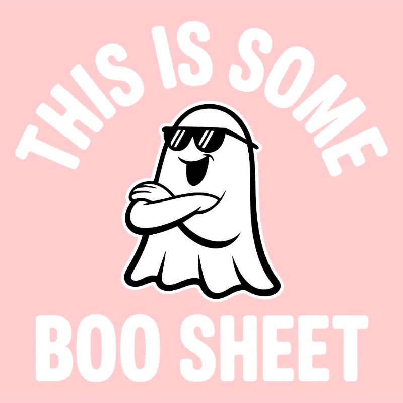 Boo Sheet Ghost mit Sonnenbrille