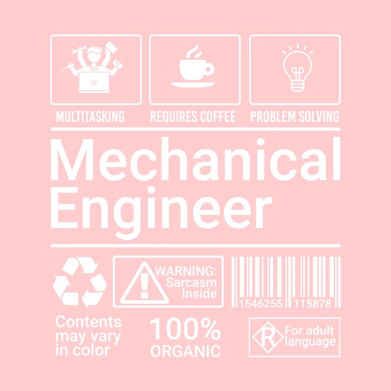 Mechanical Engineer Description Sarcastic Geek