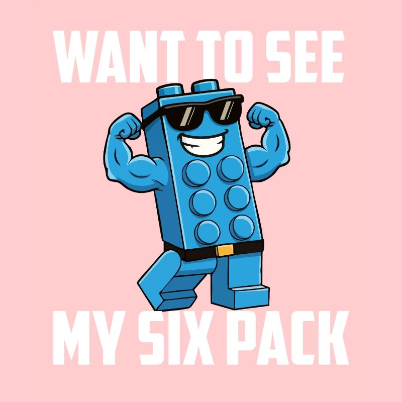 Willst du meinen Sixpack Brick Builder Block sehen 
