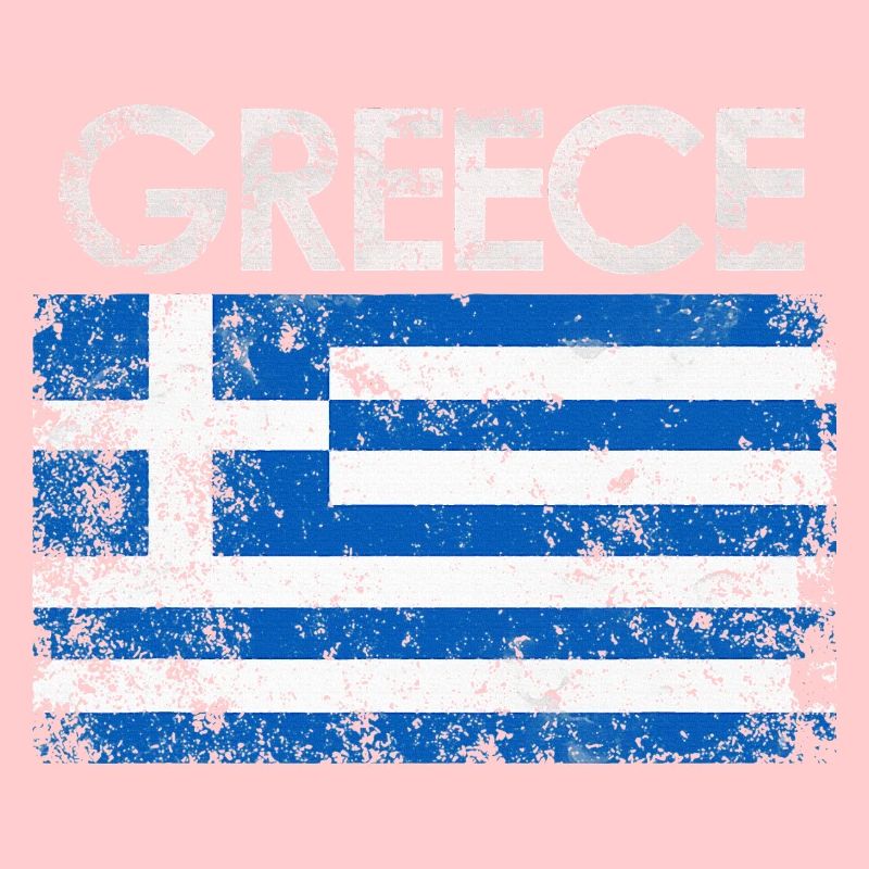 Graphique du drapeau de la Grèce en détresse