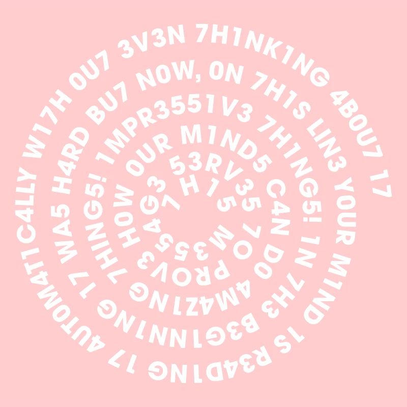 Spirale Leetspeak – Nerd Code 1337 Geek Design