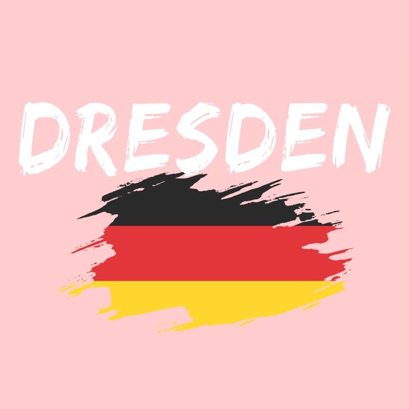 Dresden Deutschland Flagge