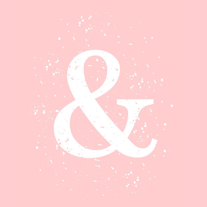 Grunge Ampersand