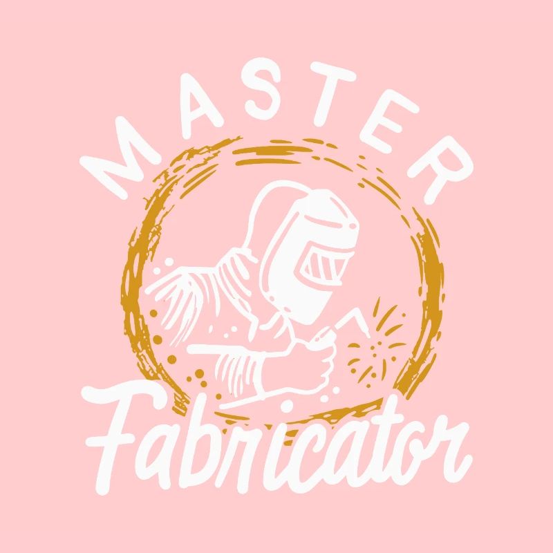 Master Fabricator Welding Graphic Tee Design