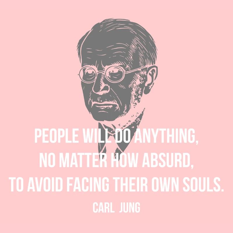 Carl Jungs Seelenreflexionszitat