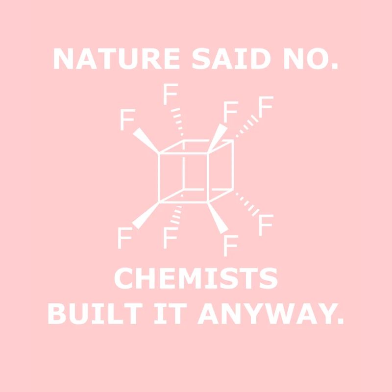 Perfluor Cuban Molekül – Chemie Science