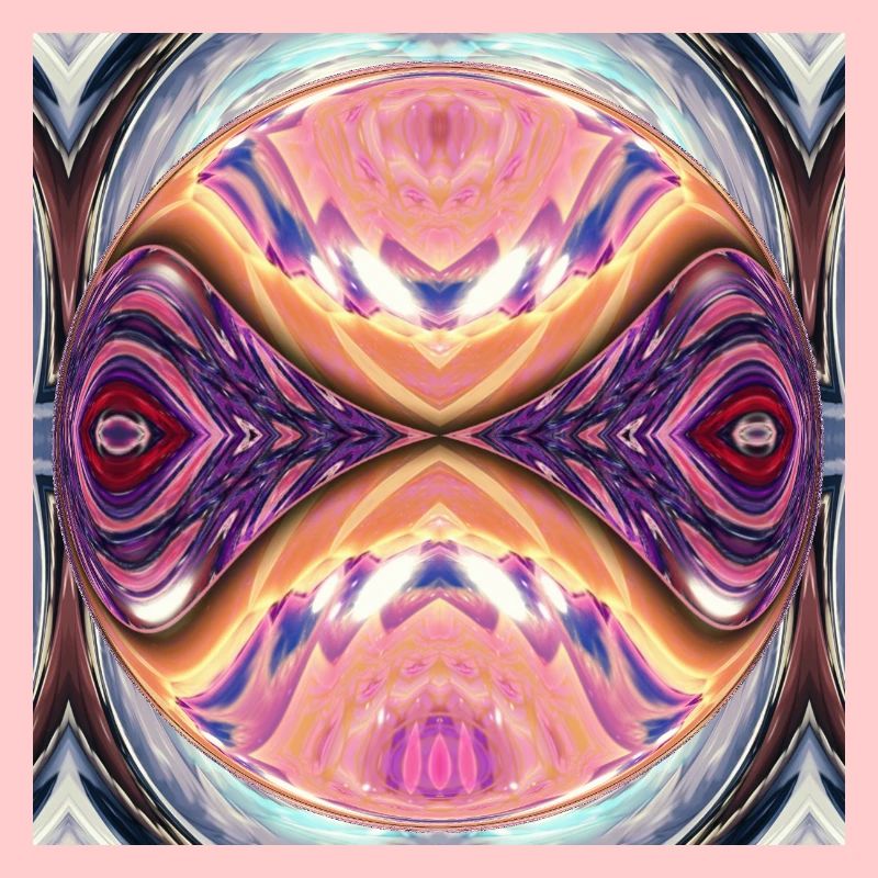 Kaleidoskop Orb Farbexplosion