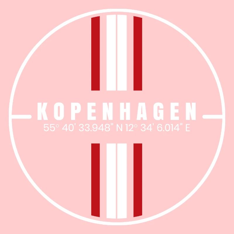 Coordonnées de Copenhague