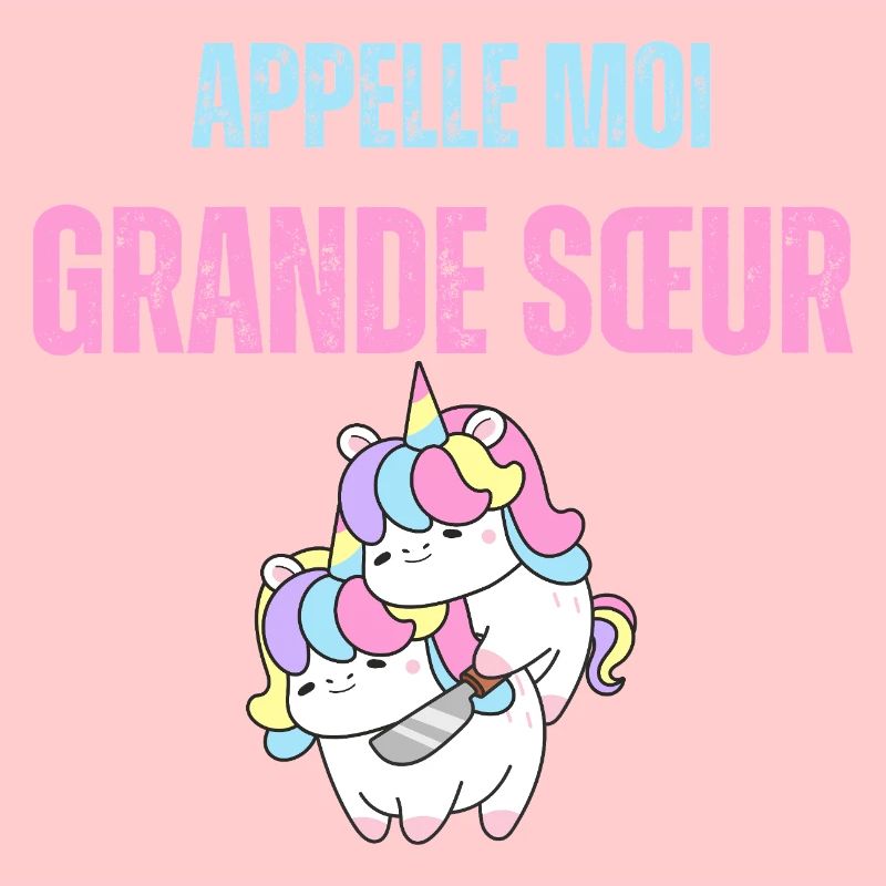 Nenn mich große Schwester Einhorn Schwester Einhorn