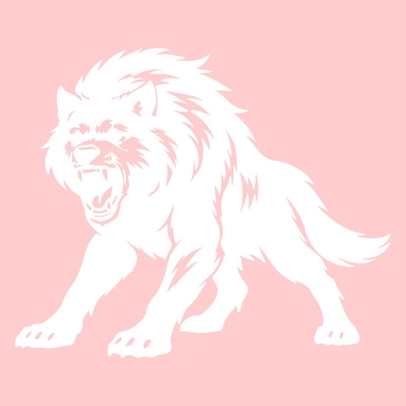 Silhouette de loup