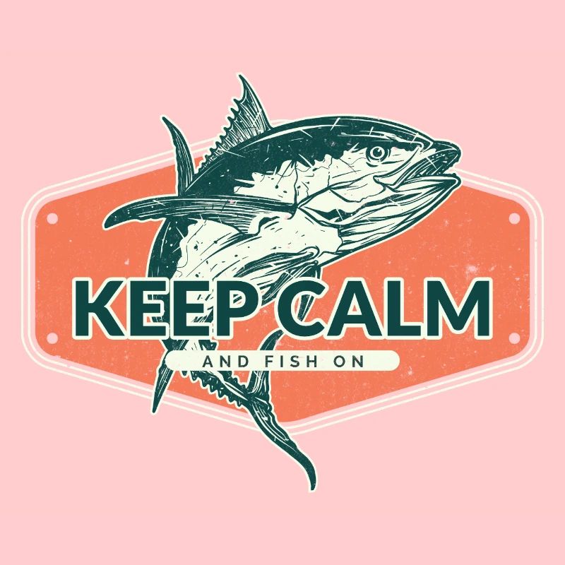 Reste calme et continue de pêcher