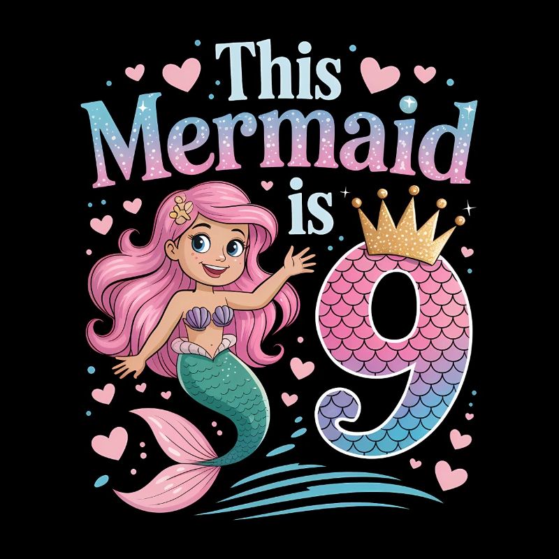 Sirène 9e anniversaire 9 ans