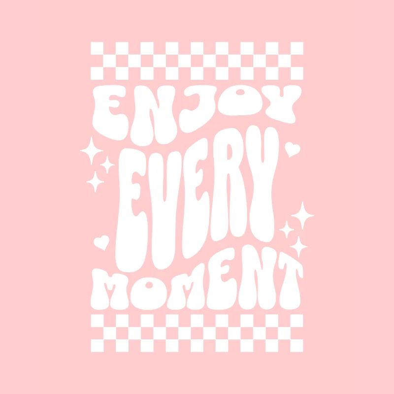 Profitez de chaque instant Typographie rétro