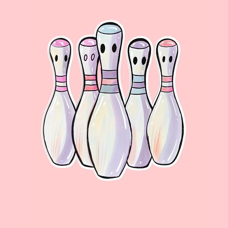 Quilles de bowling Look comique