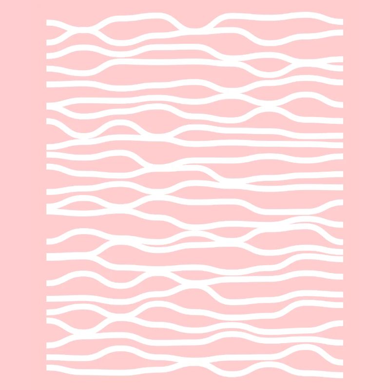 Zebra Wave Stripe Pattern