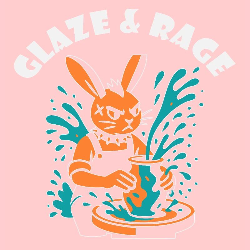 Glaze & Rage - Punk Bunny