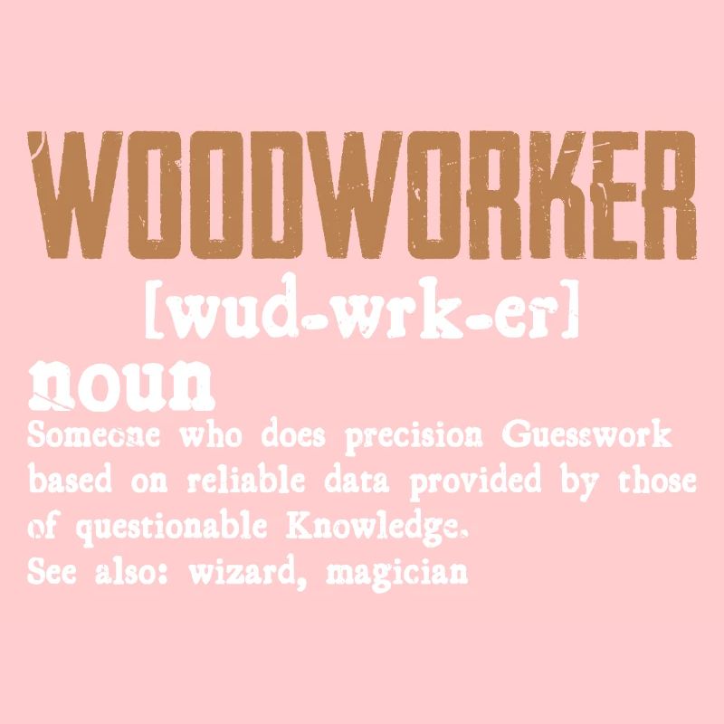 Rustic Woodworker Typo Design