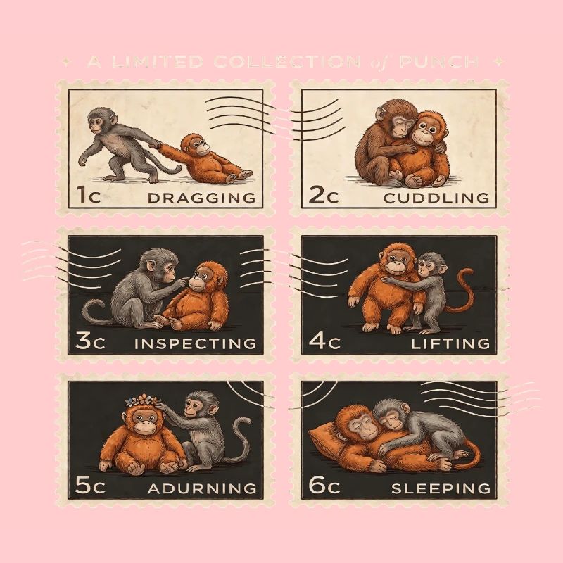 Tampons Bébé Singe Punch
