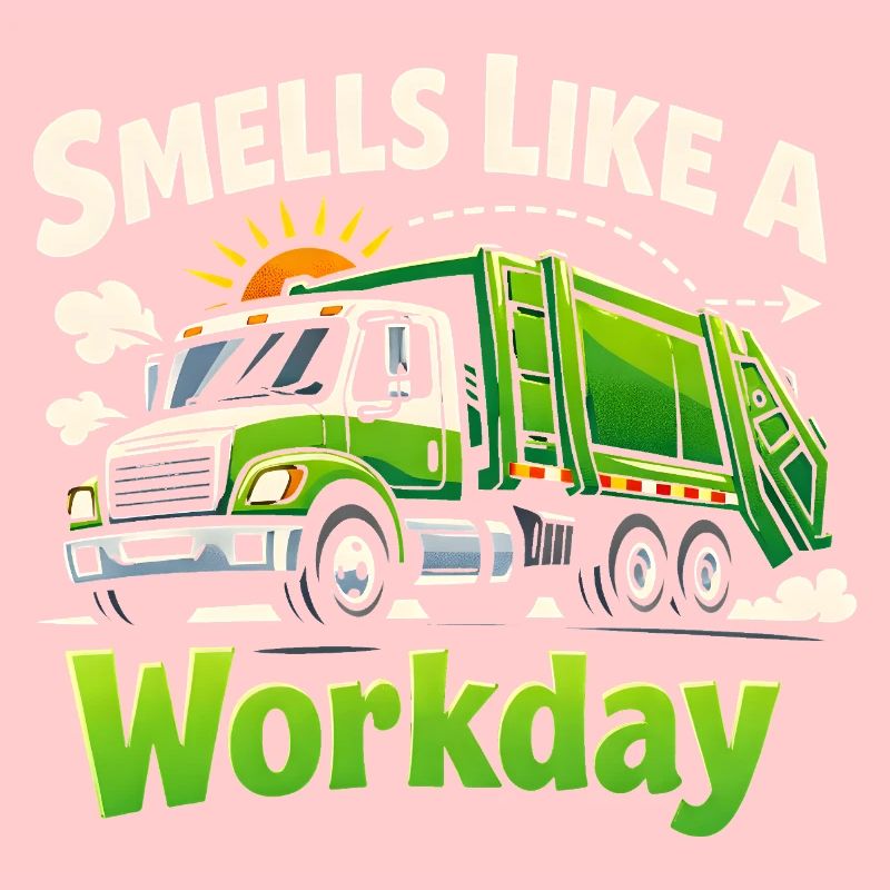 Smells like a working day | Garbage Collection, Humor