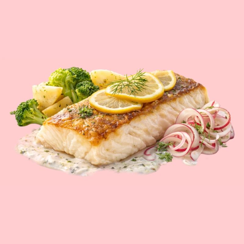Zitronen Dill Lachsfilet 