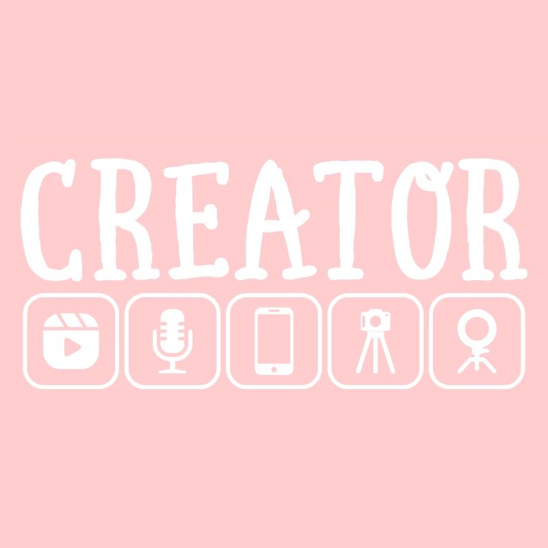 Content Creator Vlogger Online Streamer Influencer