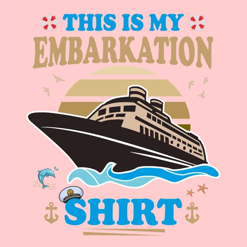 Dies ist mein Einschiffungsshirt