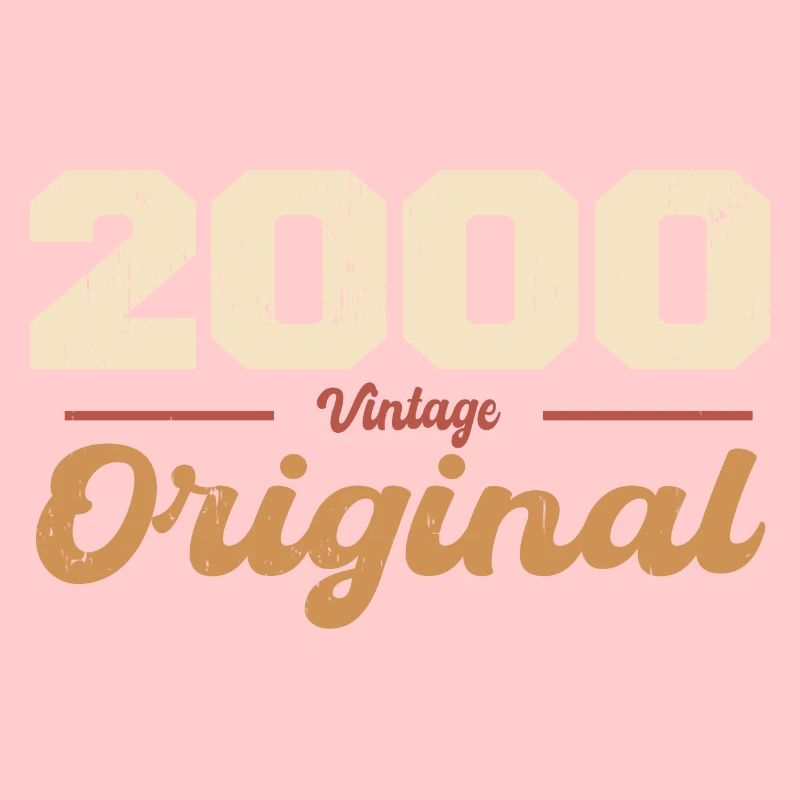 2000 Vintage Jubiläum Retro Geschenk 2000