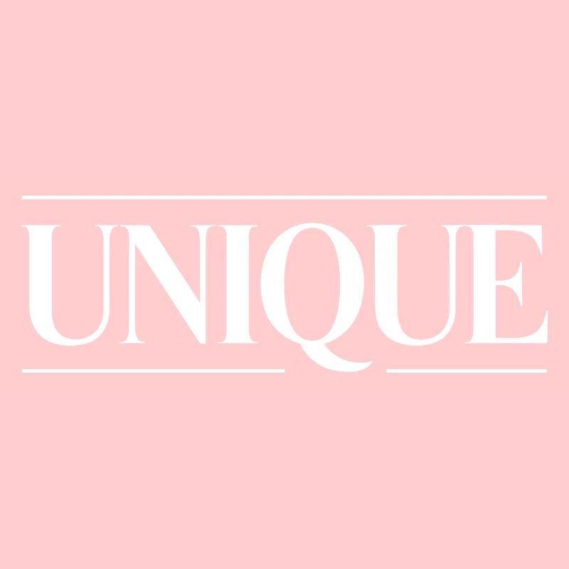 Unique Einzigartig Unikat Selbstwert Einzig Artig