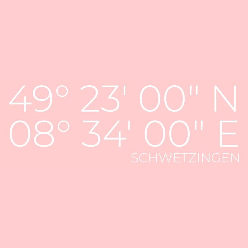 Coordinates Schwetzingen