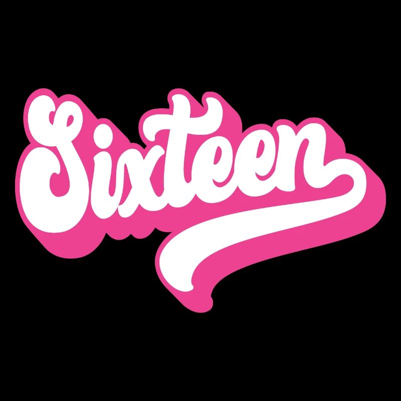 Seize 16e anniversaire pour les filles de 16 ans