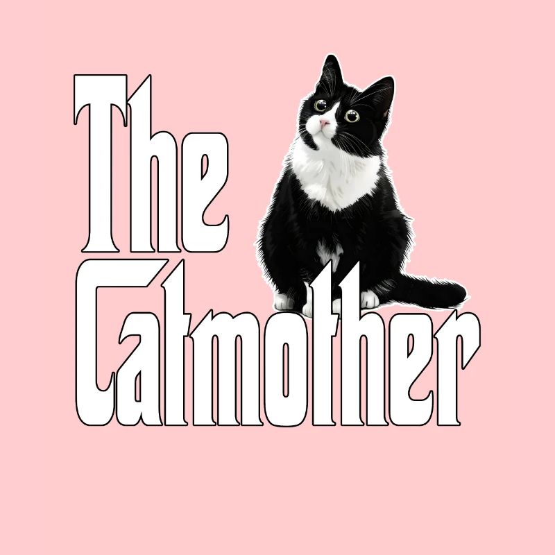 Katze Mutter La Catmother Chat Crazy Maman Maman